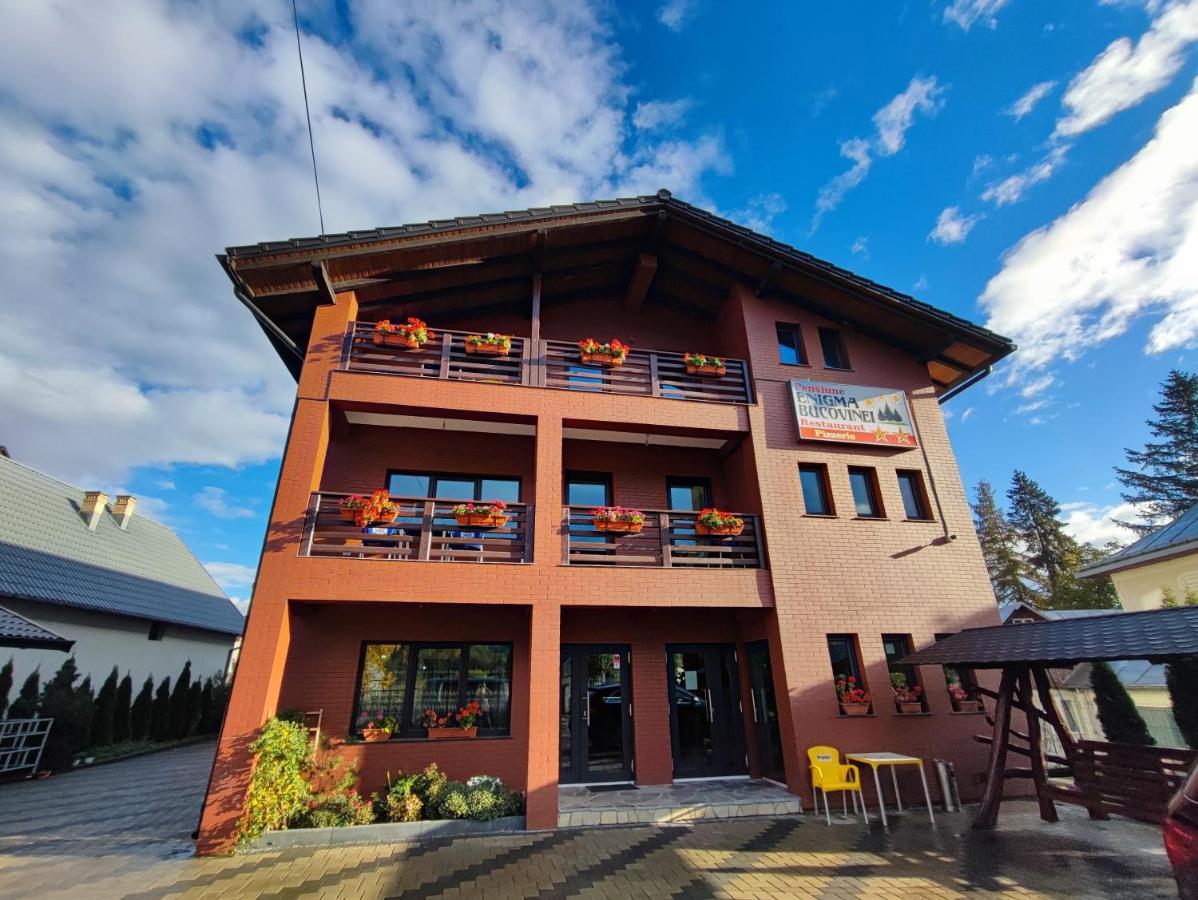 Enigma Bucovinei Hotel Vicovu de Jos Exterior photo